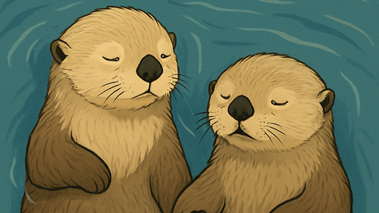 Otter: Die kuscheligsten Schlaf-Profis? 🦦